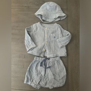 Baby Gap Linen Set NWOT